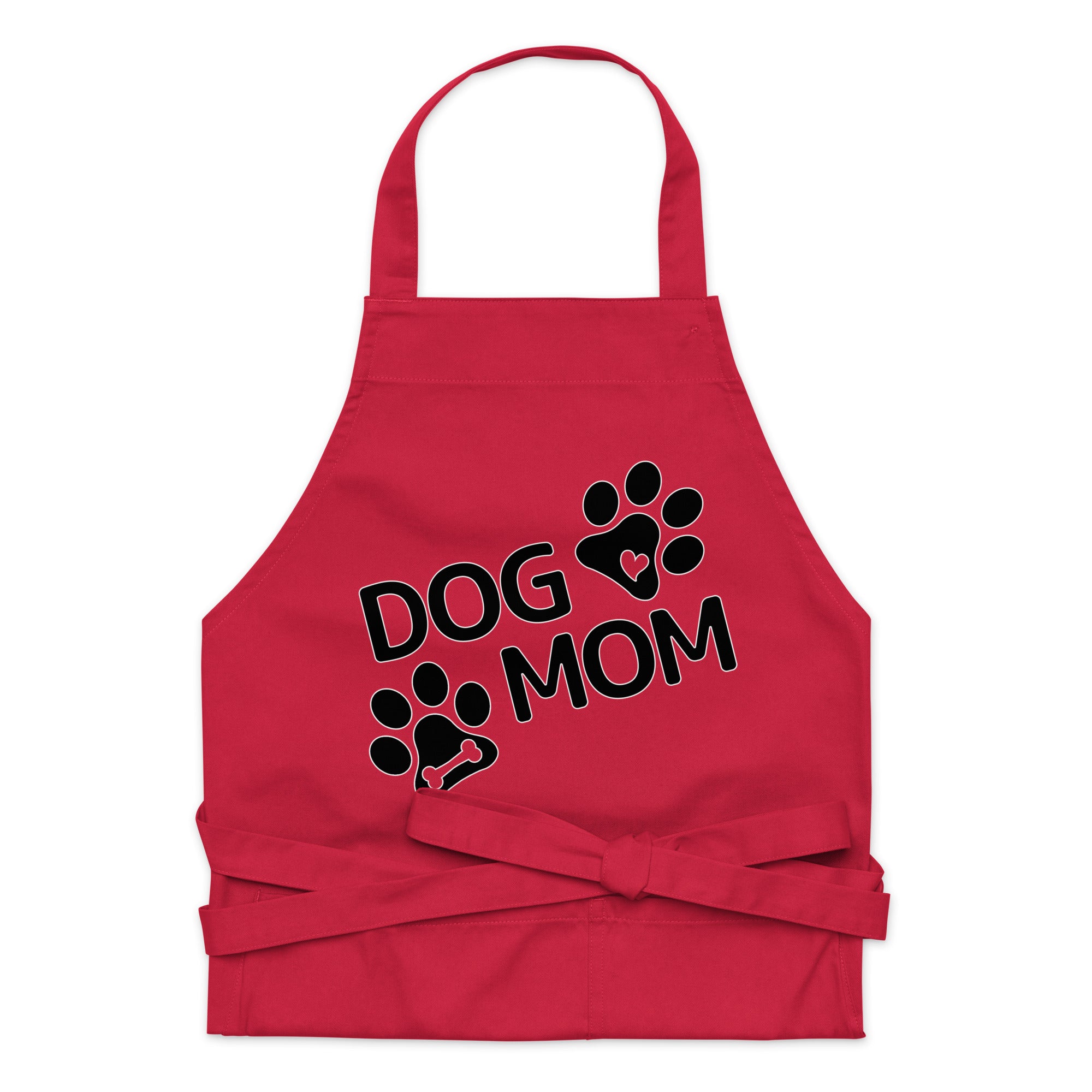 Dog Mom Organic Cotton Apron