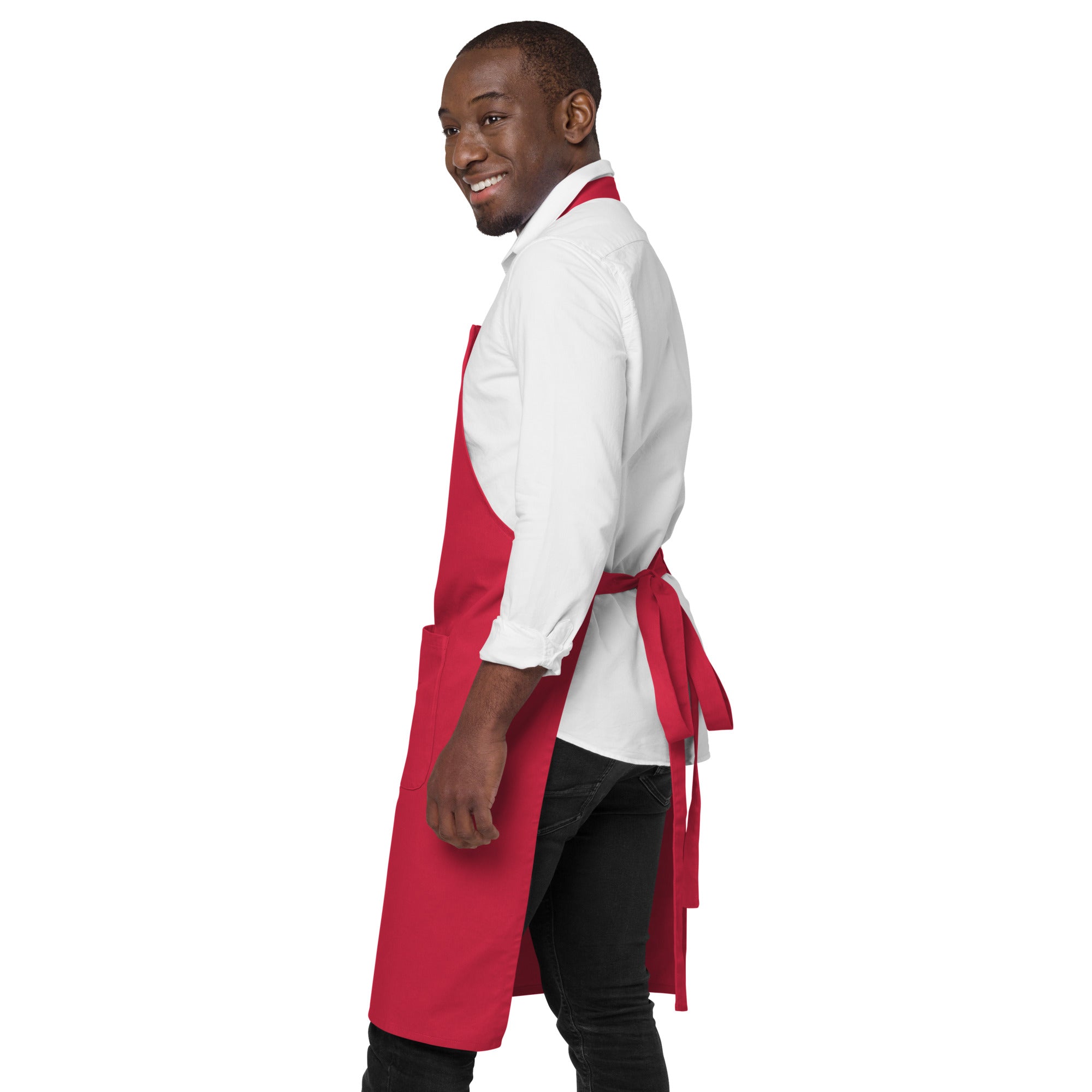 Purrfect Cat Dad V2 Organic Cotton Apron