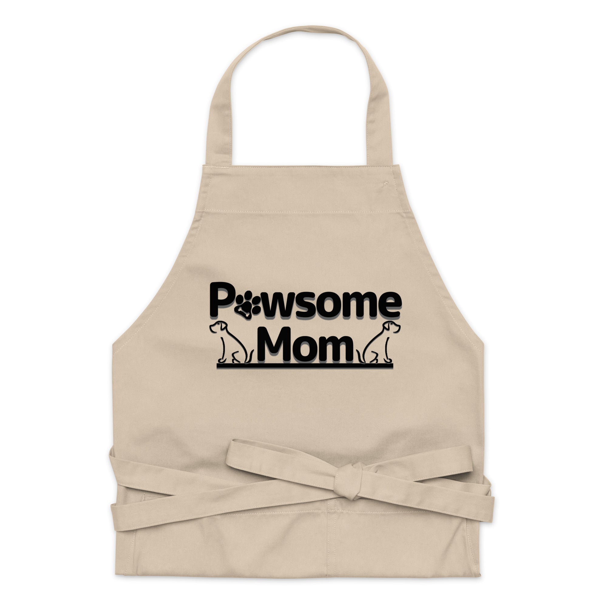 Pawsome Mom Organic Cotton Apron