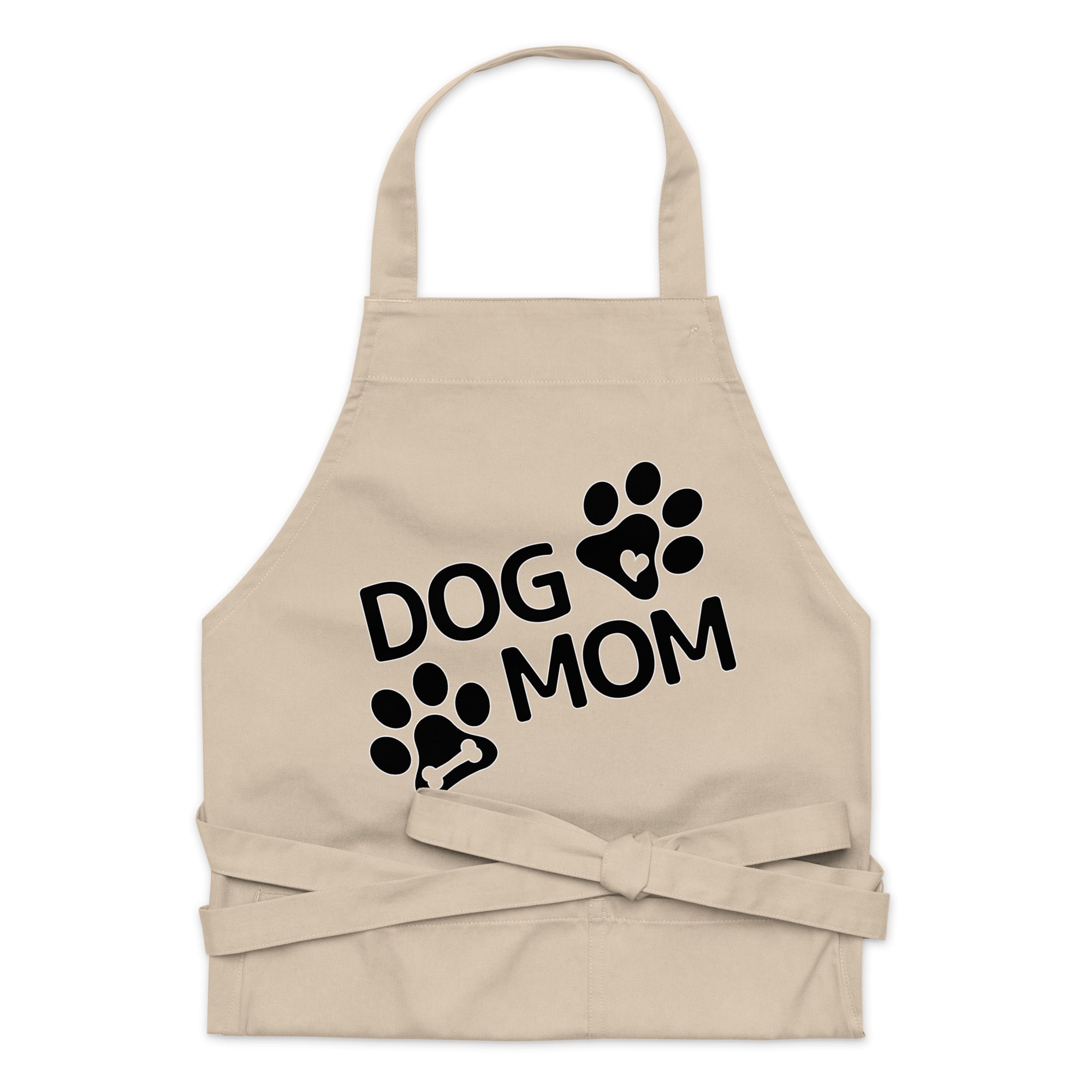 Dog Mom Organic Cotton Apron