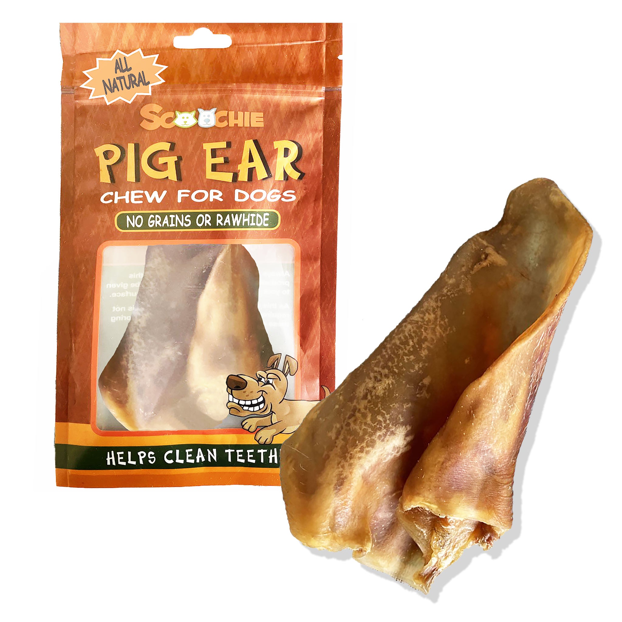 All Natural Pig Ear For Dogs