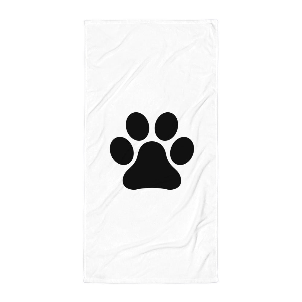 Paw Print Towel