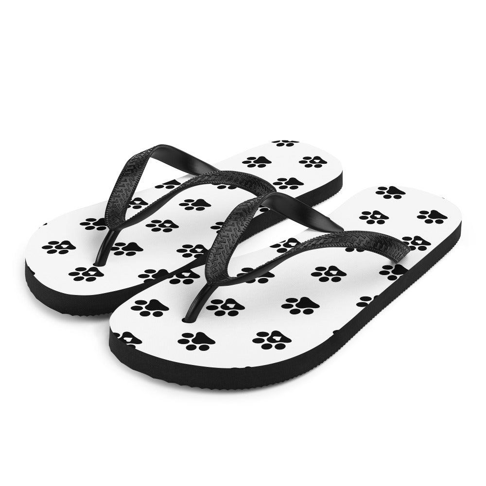 Paw Print Flops
