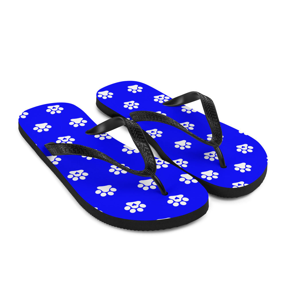 Paw Print Flops
