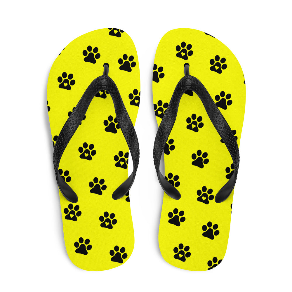 Paw Print Flops