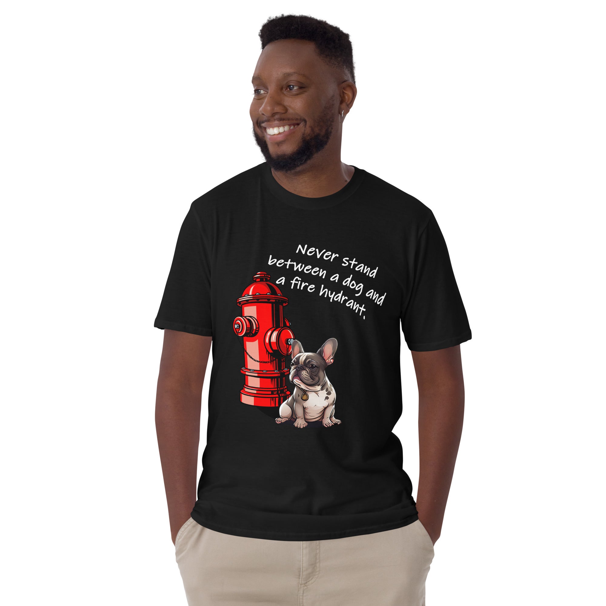 Frenchie Fire Hydrant Unisex Tee