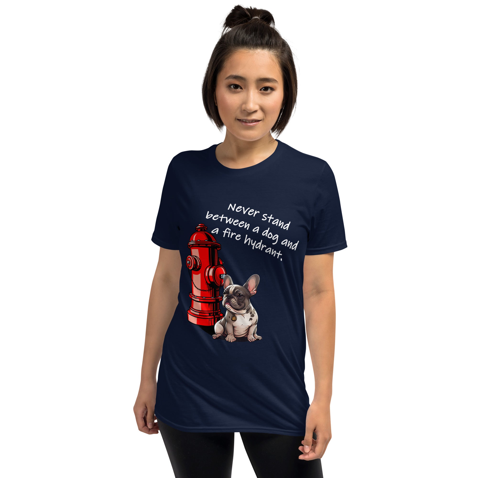 Frenchie Fire Hydrant Unisex Tee