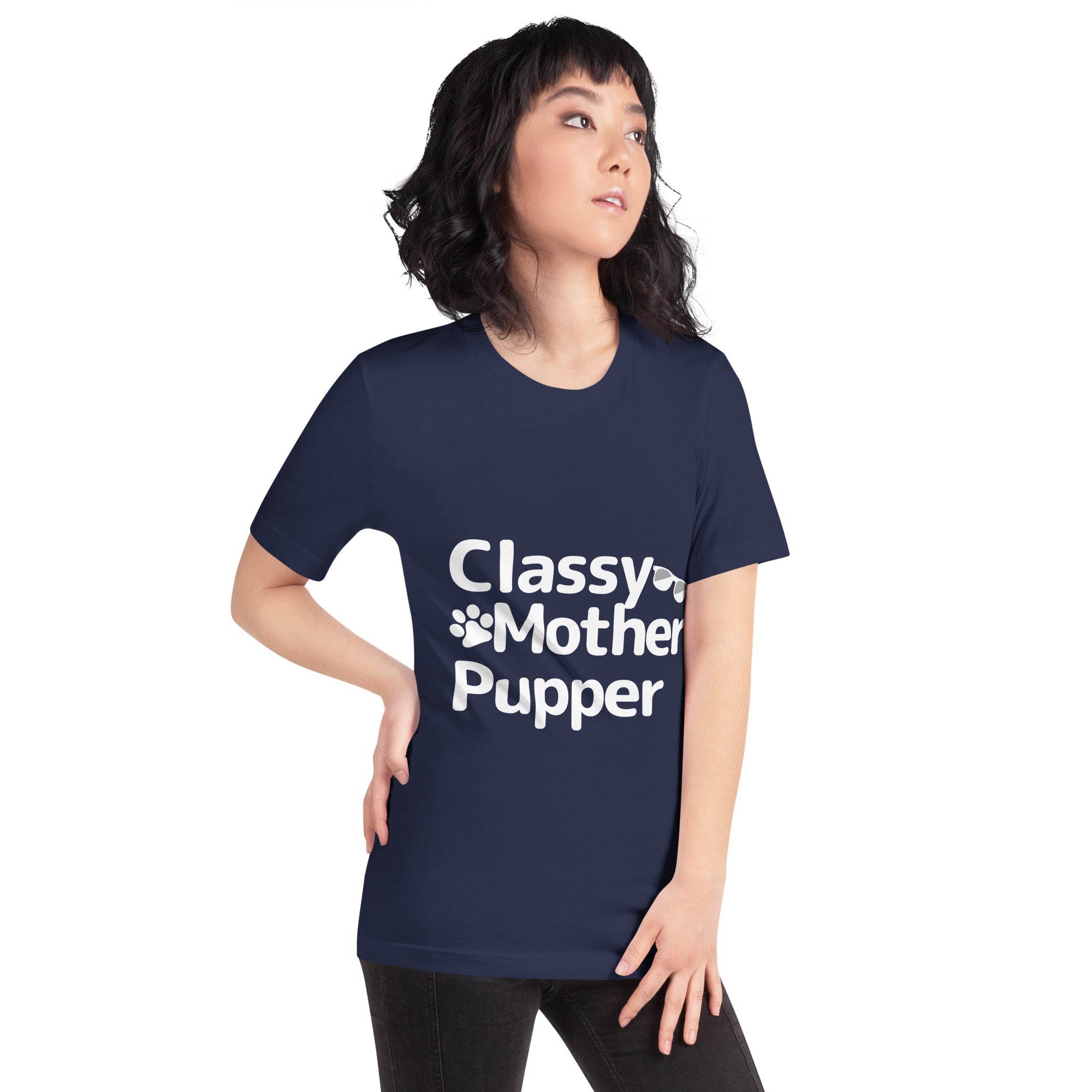 Classy Mother Pupper Dark Color Tee