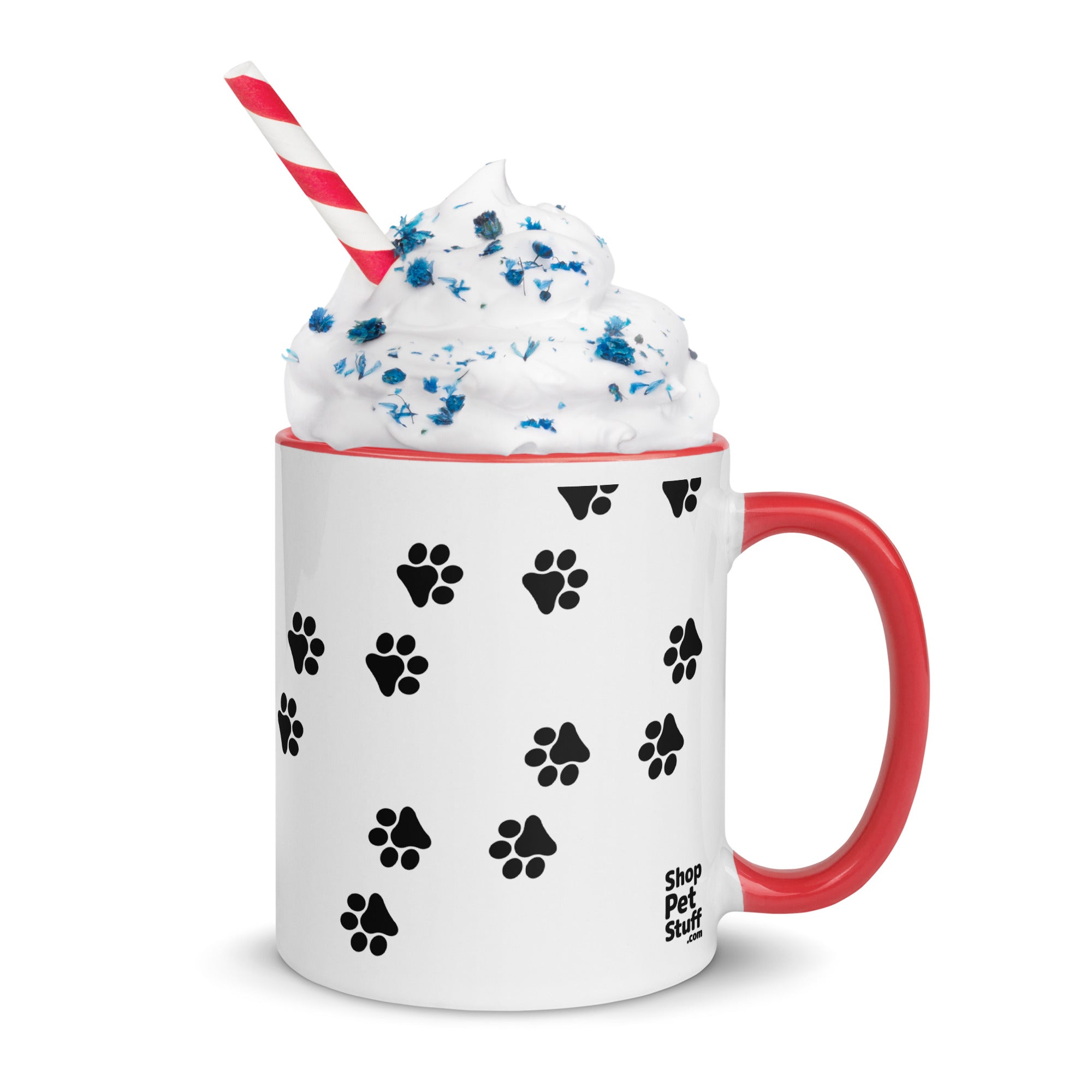 Best Barkin' Dog Mom Ever Mug with Color Inside