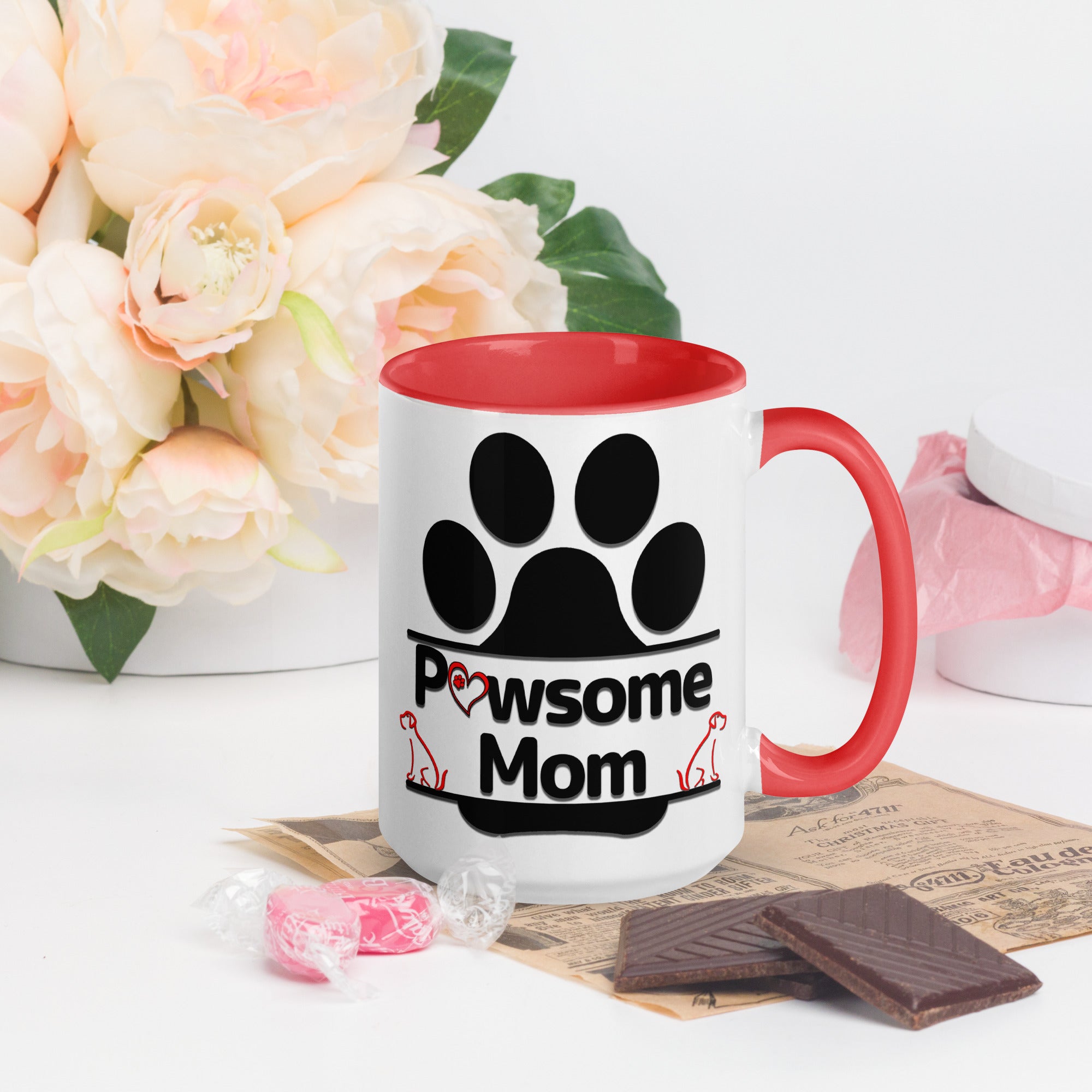 #1 Pawsome Dog Mom